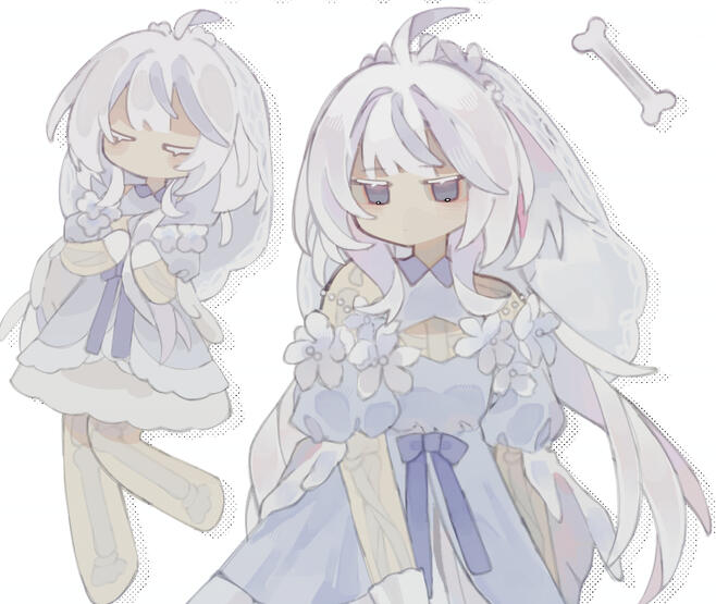 Skeleton flower