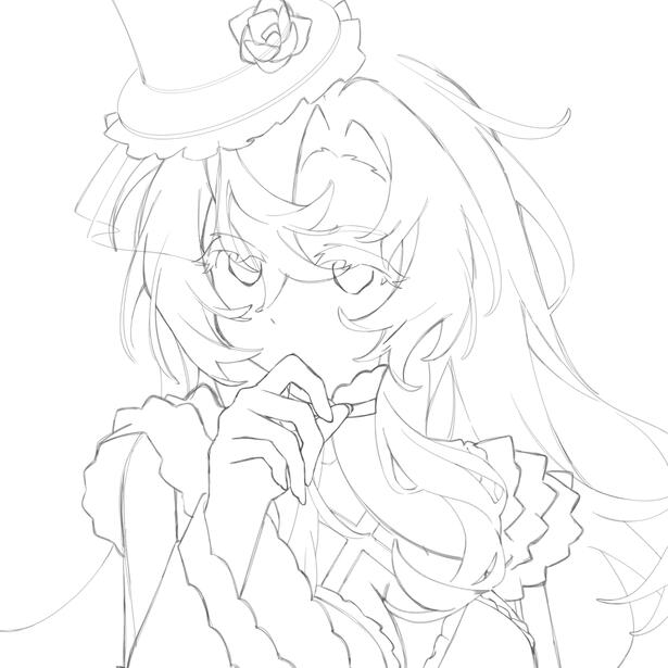 LINE ART: Polished, fine line piece.